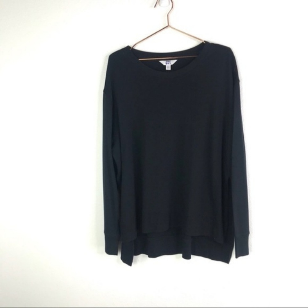 JOY LAB Hi-Lo Sweater with Split Side - Picture 4 of 6